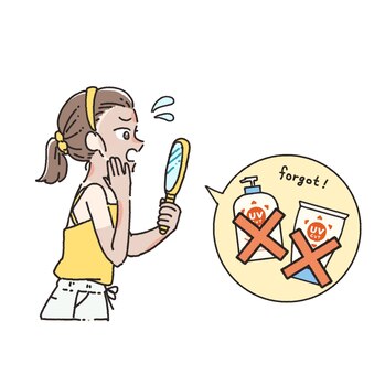 夏のスキンケア